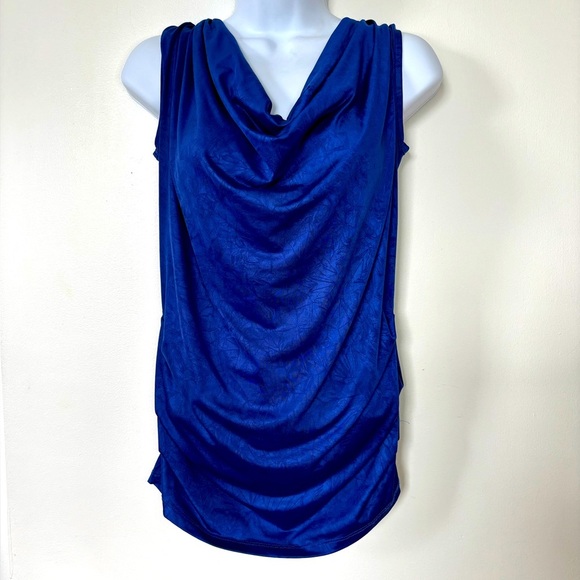 ✨Colori Draped Sleeveless Blouse - Size L - Picture 1 of 5